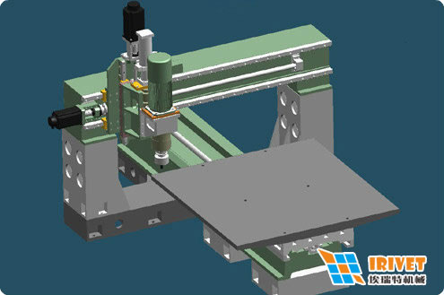 Large-scale frame CNC riveting machine(Orbital riveting machine,Hydraulic riveting machine